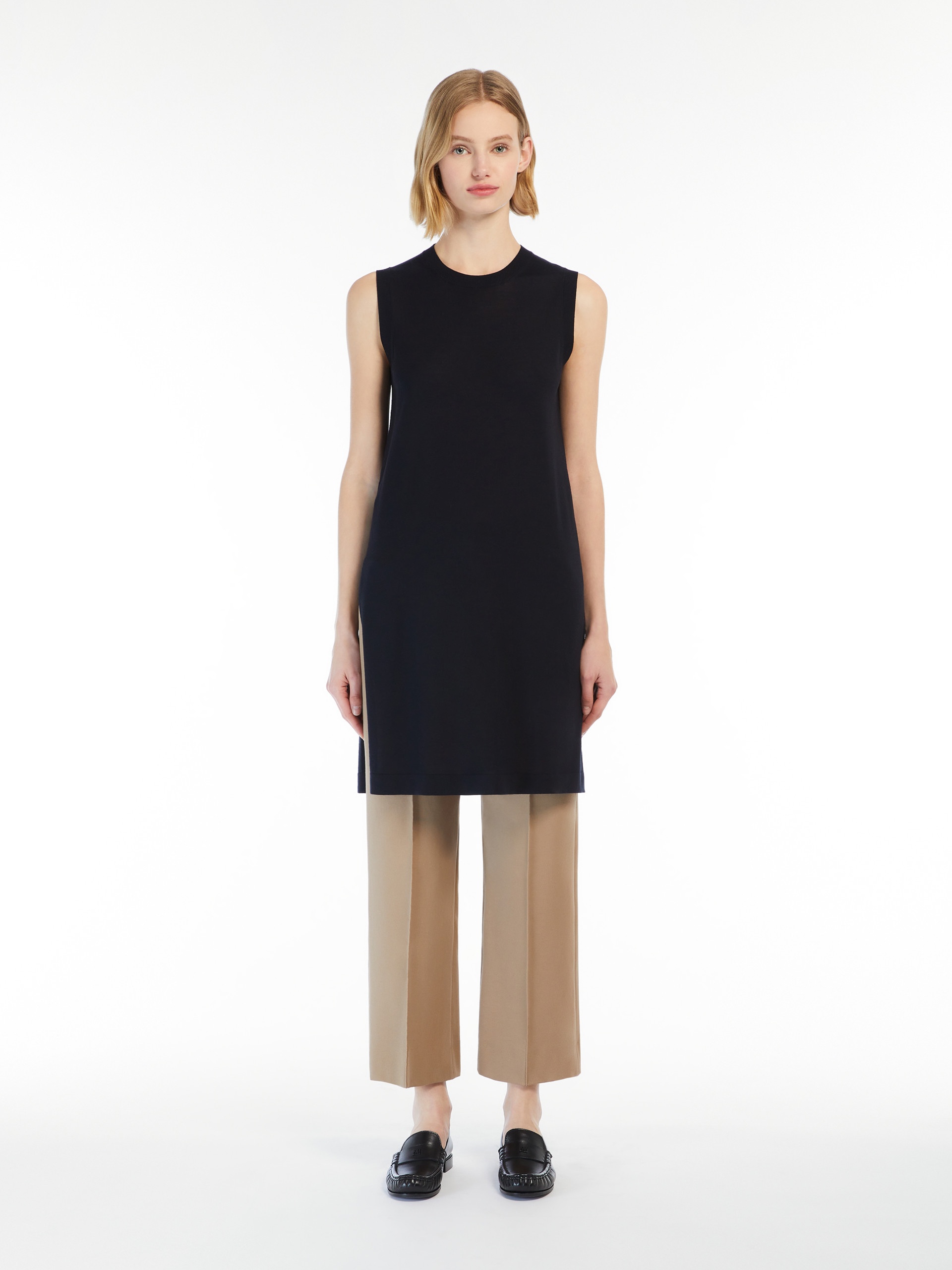 OTTANO Long top in wool yarn - 3