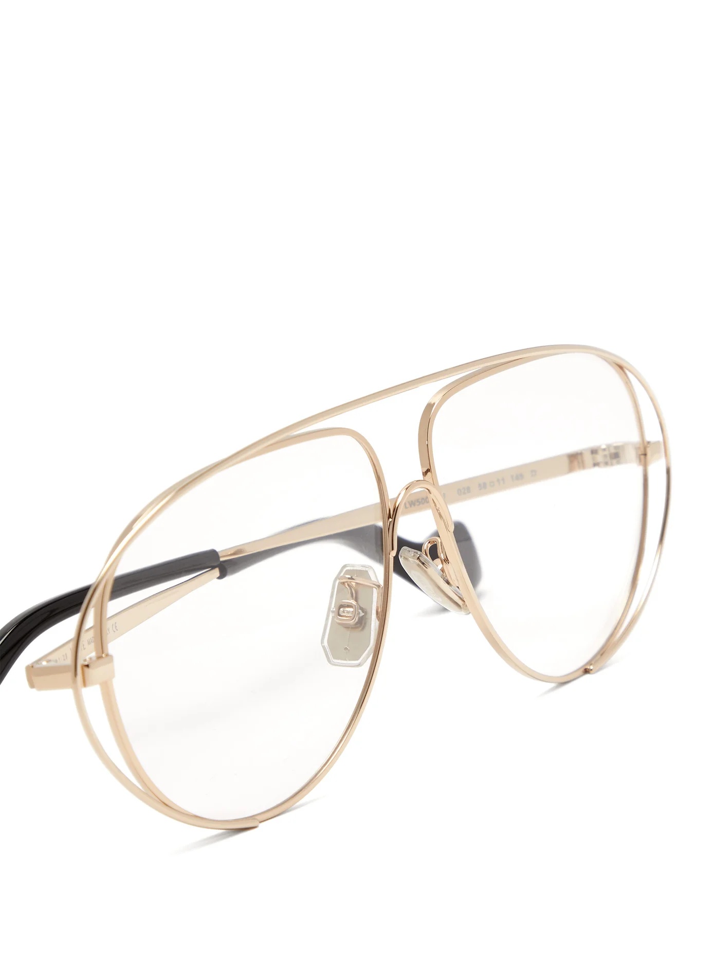 Aviator metal glasses - 6