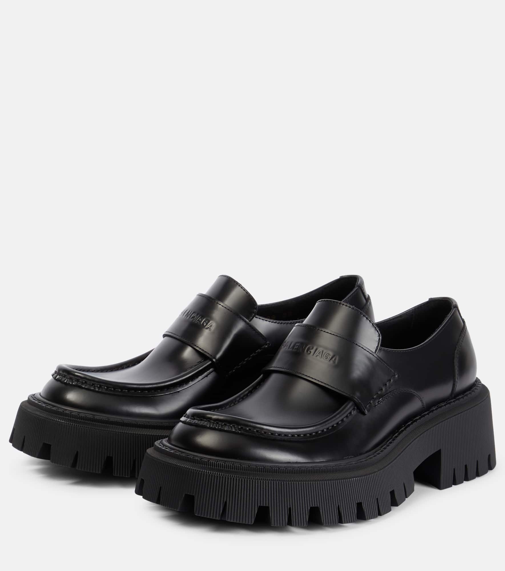 Tractor leather loafers - 5