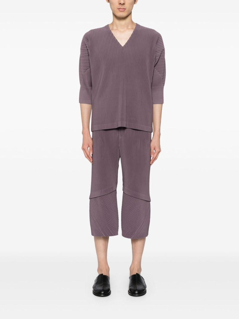 ISSEY MIYAKE Aerial pleated trousers outlook