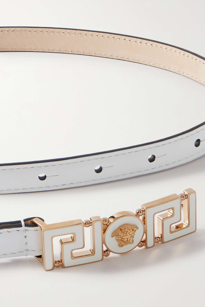 Embellished leather belt 3