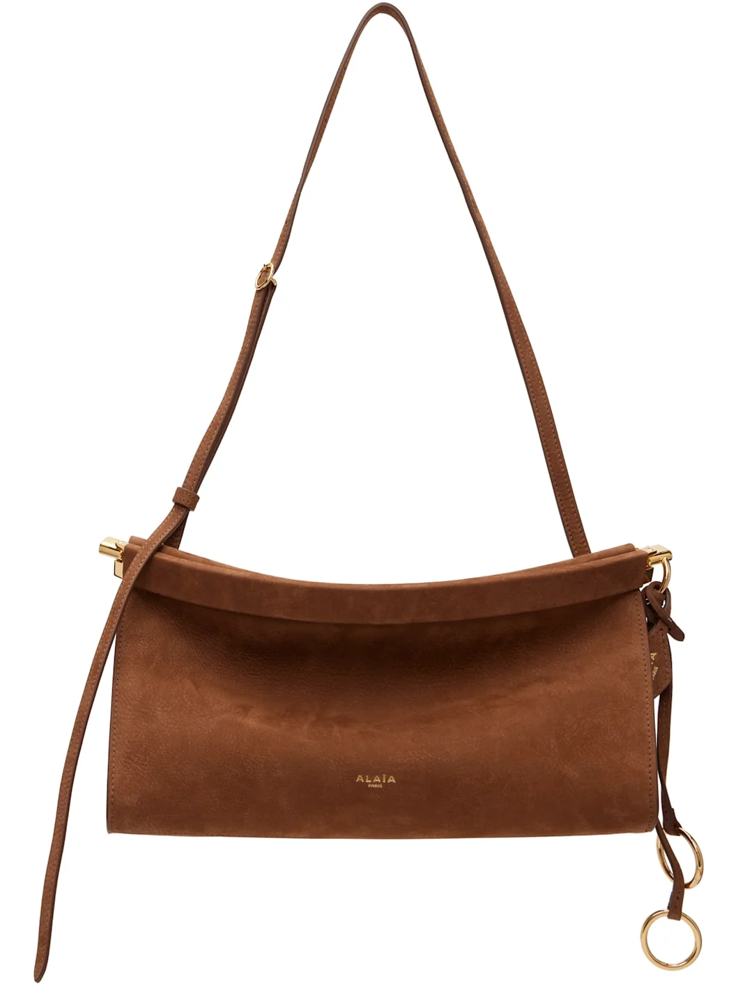 Brown 'Le Click East West Medium' Bag - 1