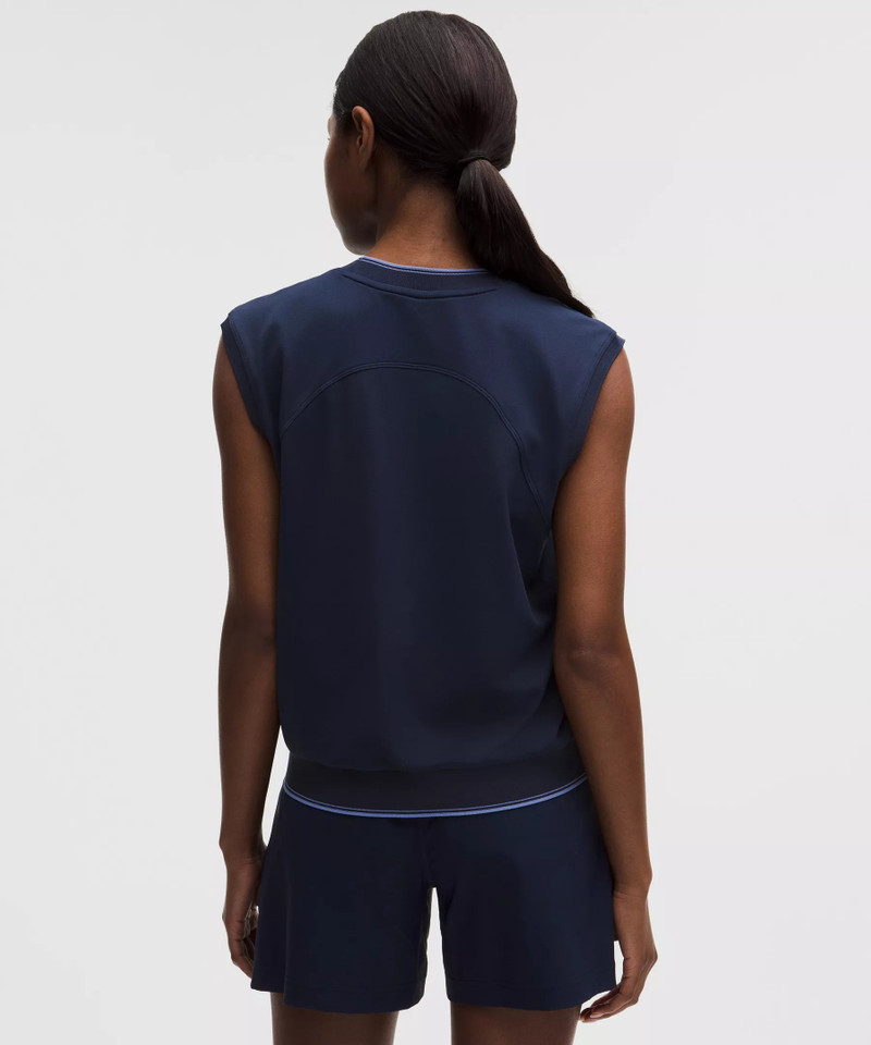 Pique Relaxed-Fit Crewneck Golf Tank Top *Golf L 3
