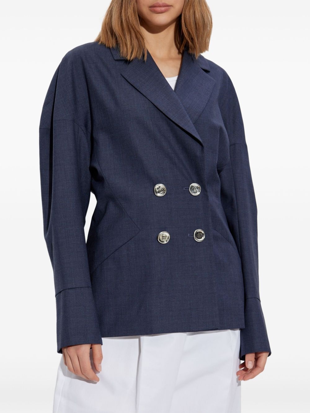slim-cut blazer - 2