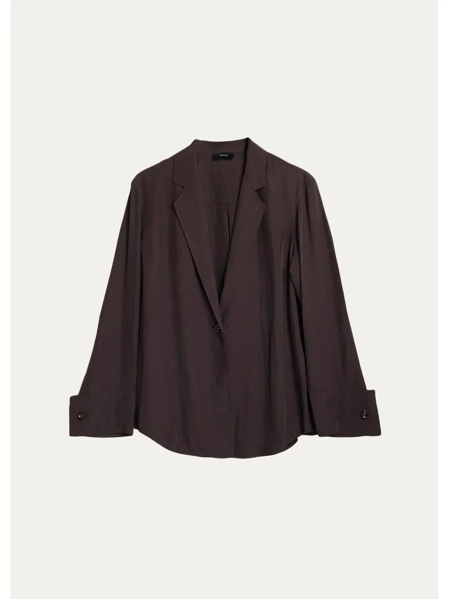 Airy Single-Breasted Blazer - 1