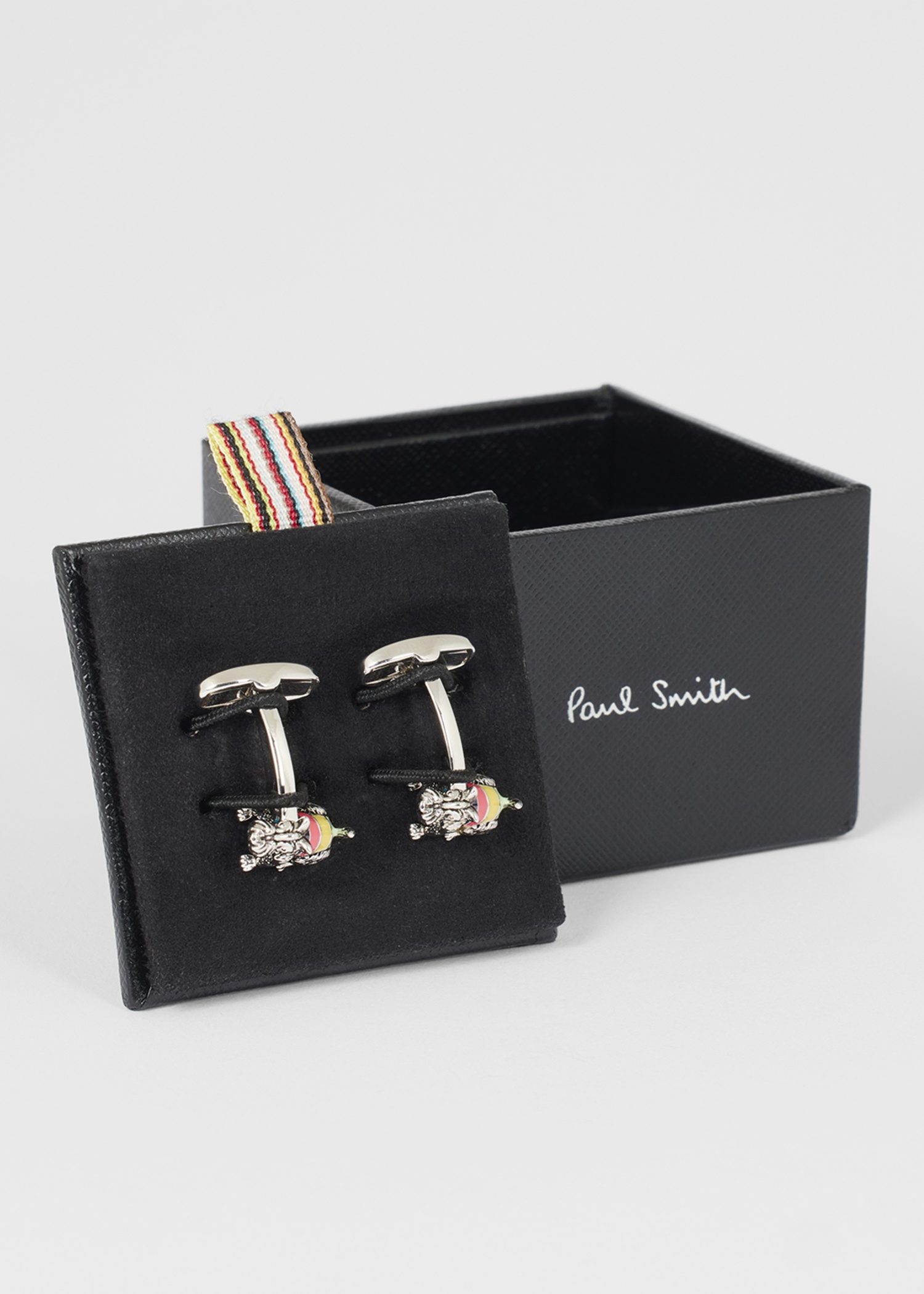 'Artist Stripe Dog' Cufflinks - 4