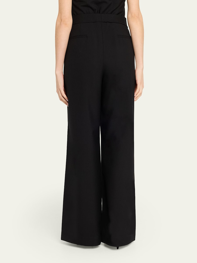 Azora Paneled Wool Trousers 3