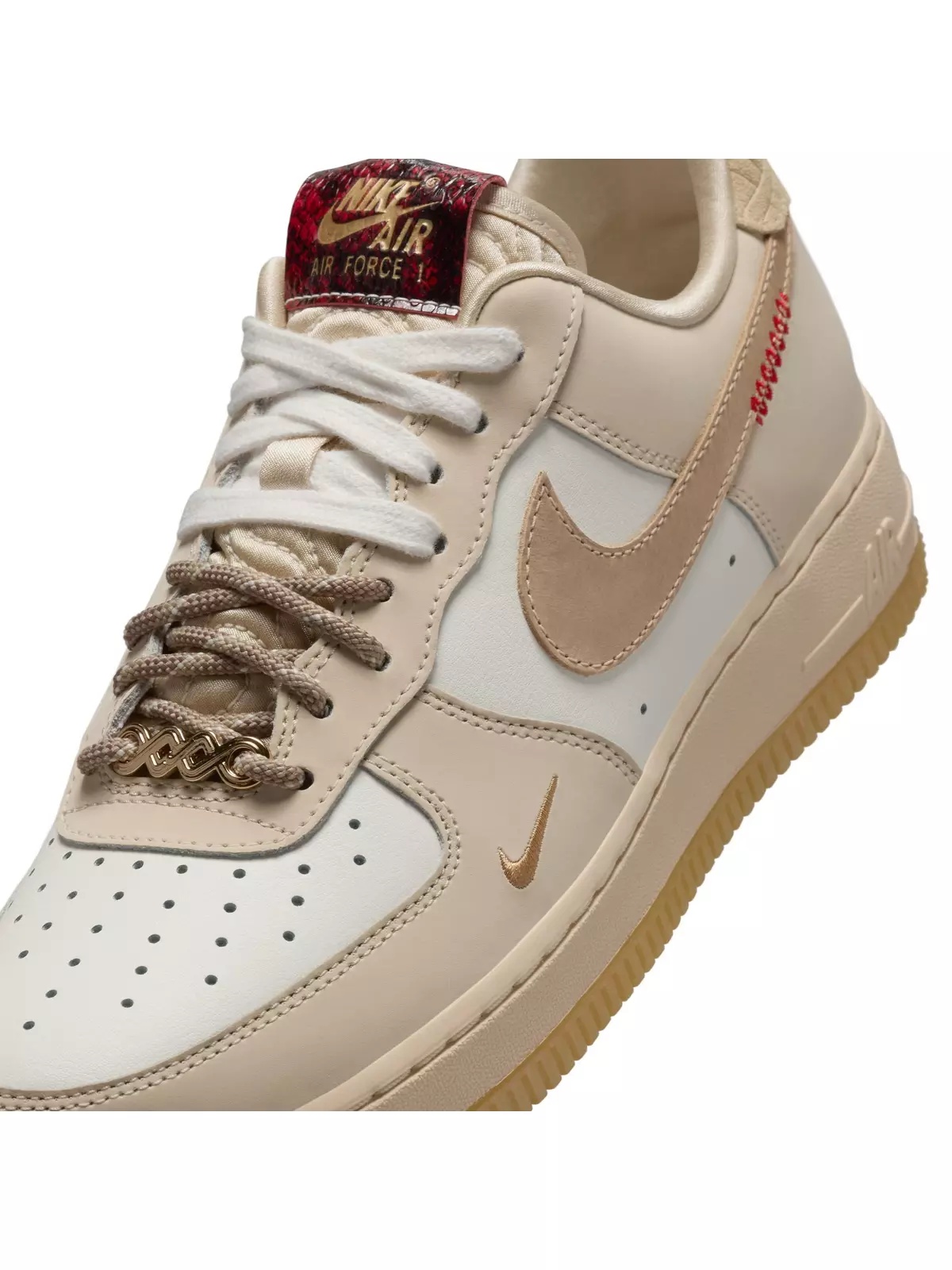 Air Force 1 '07 LX "Sail/Team Gold/Lt Khaki/Parachute Beige" Women's Shoe - 9