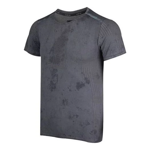Men's Nike Casual Sports Round Neck Training Running Short Sleeve Black T-Shirt BV5624-011 - 1