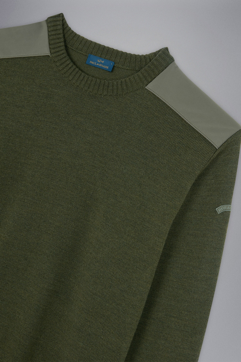 WOOL SWEATER WITH TYPHOON® INSERTS 5