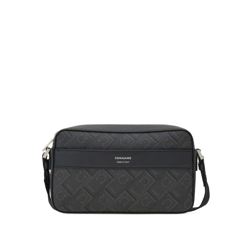 Ferragamo Black Messenger Bags Men - 1