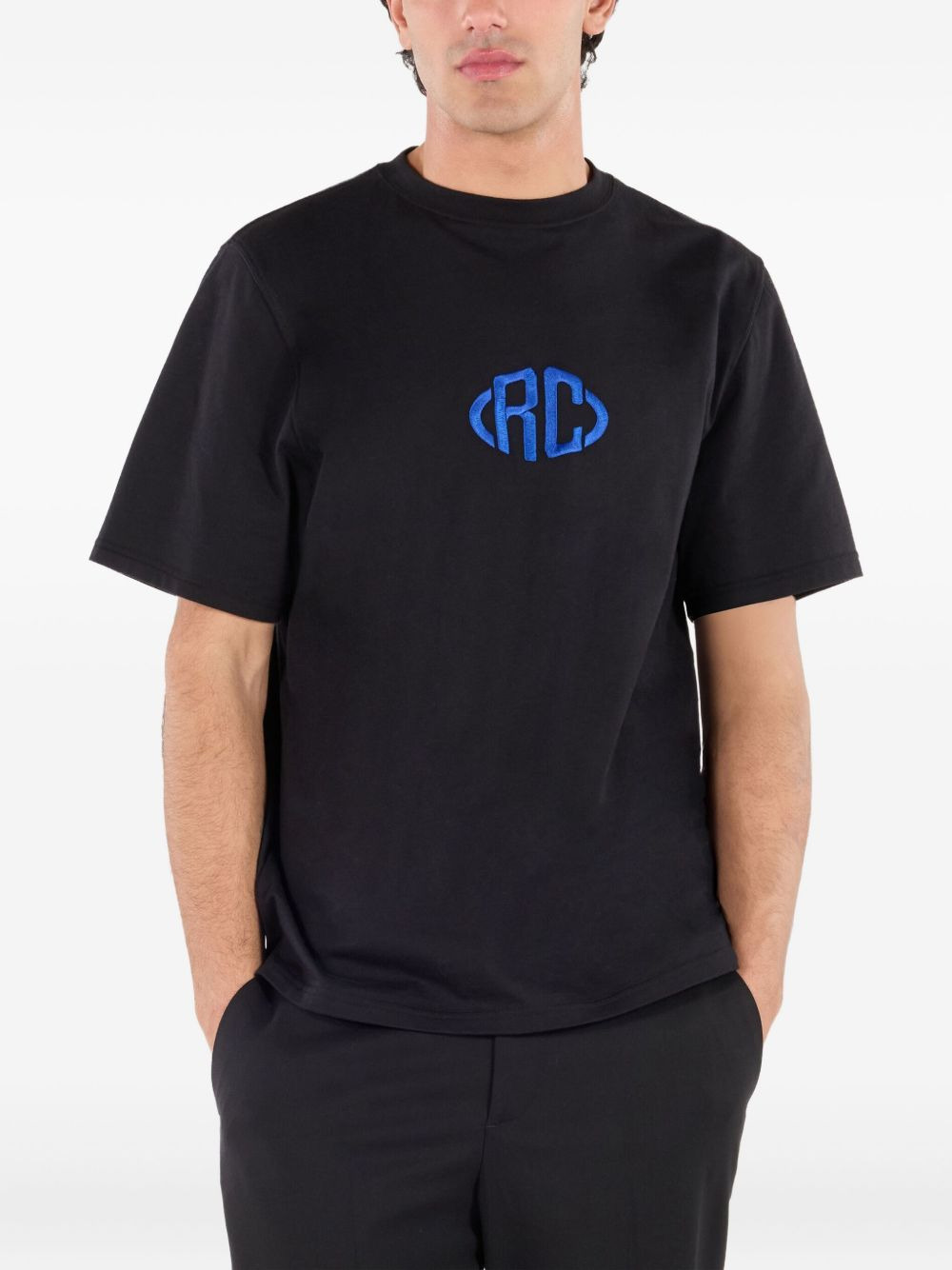 embroidered-logo T-shirt - 4