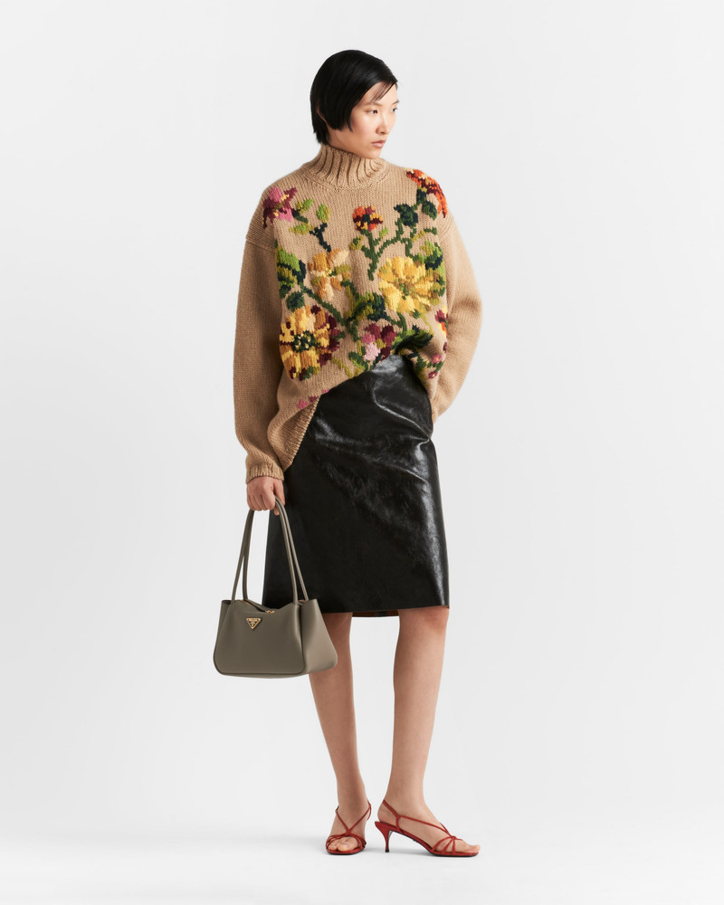 Prada Oversized wool turtleneck outlook