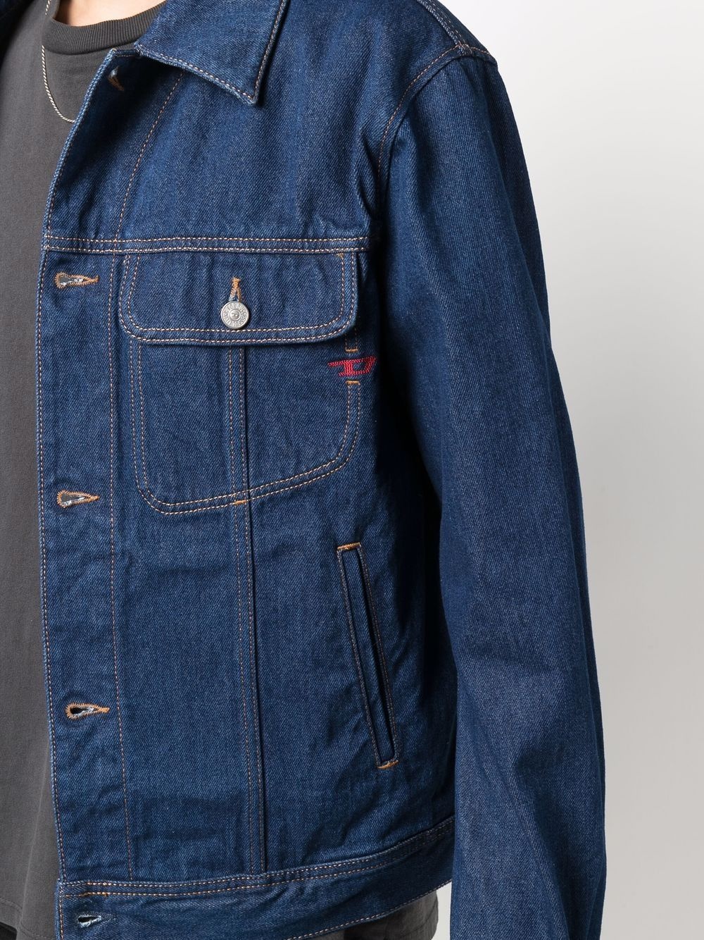 D-Barcy denim jacket - 5