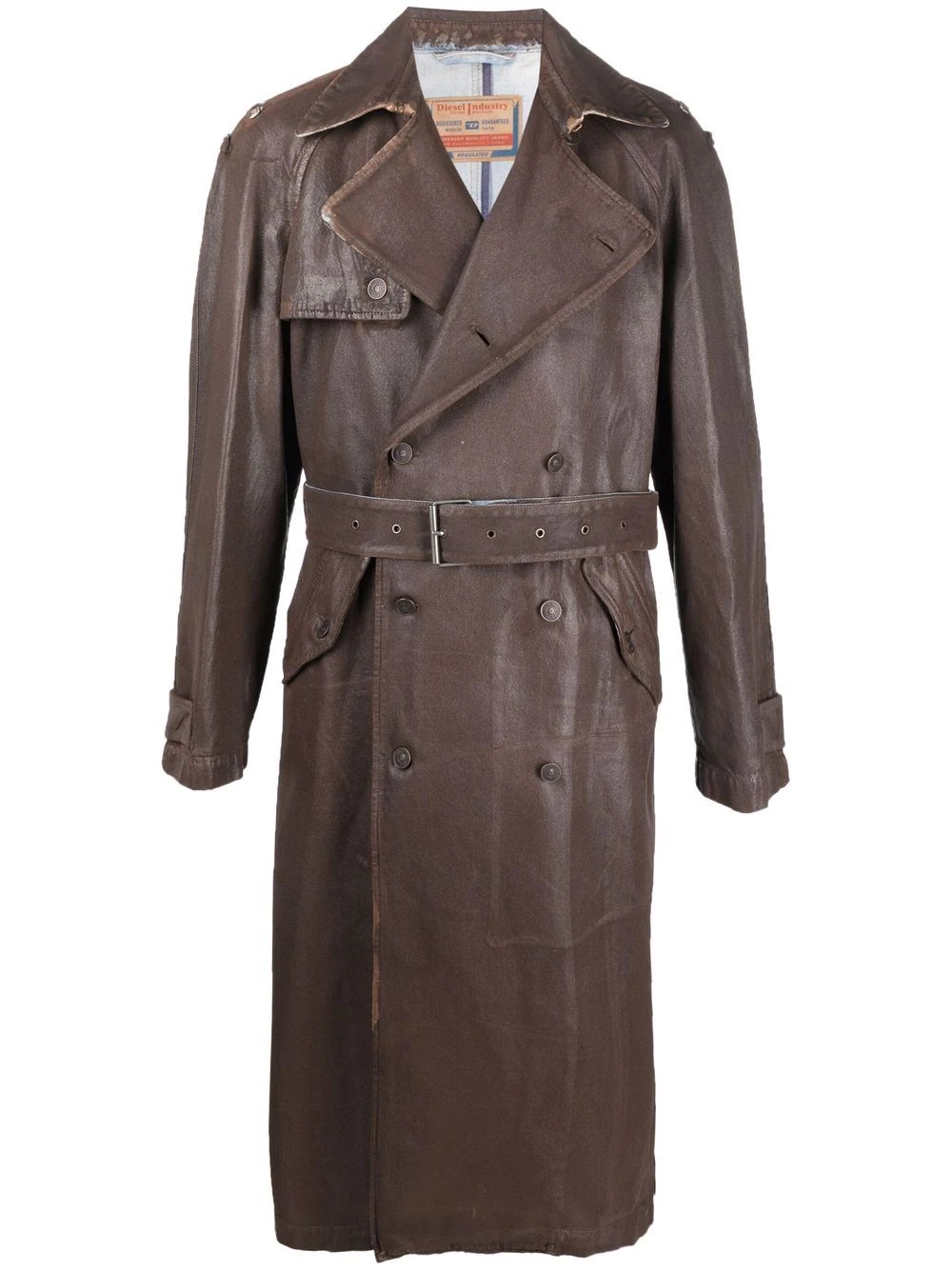 D-Delirious coated trench coat - 1