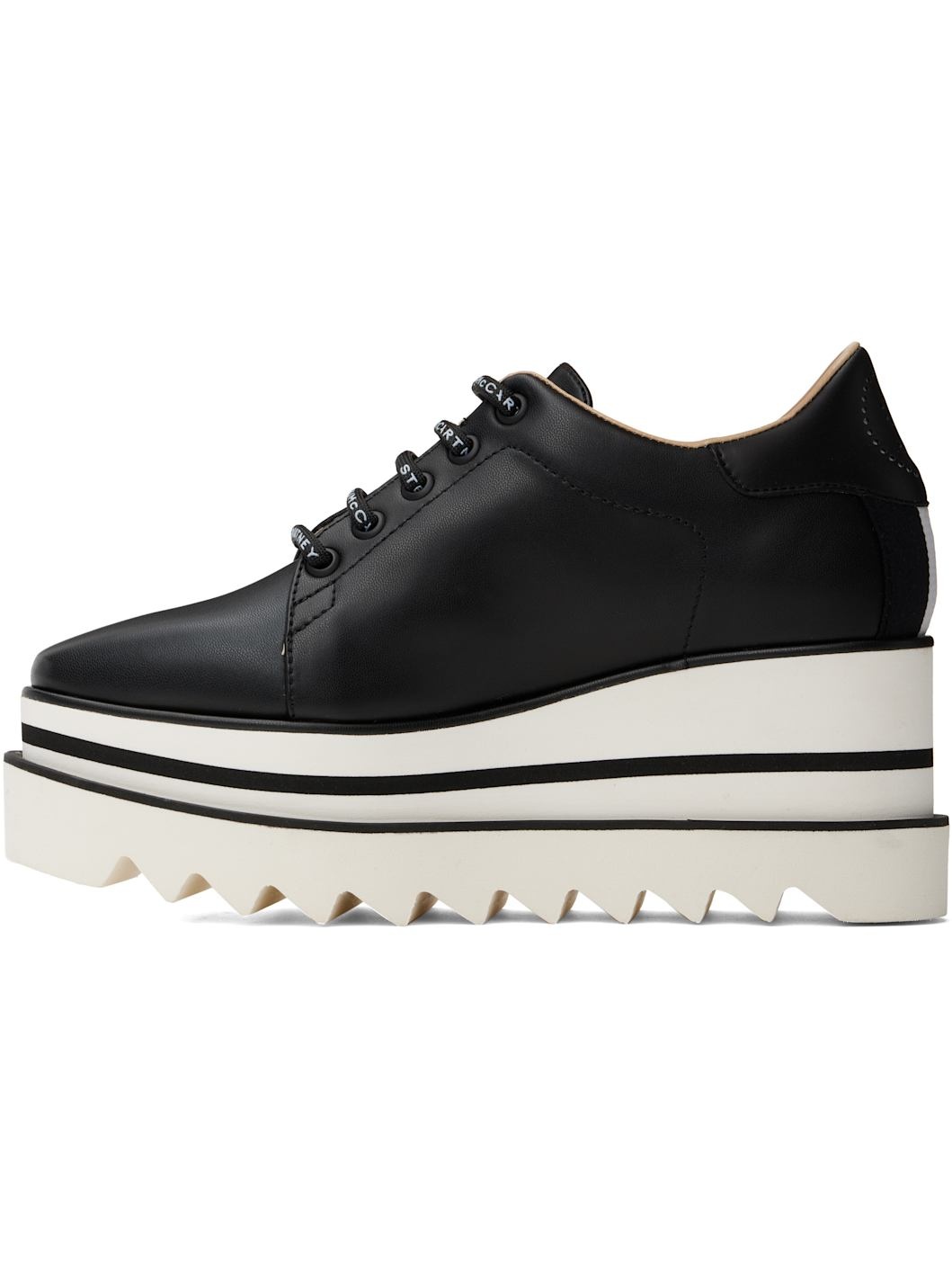 Black & White Sneak Elyse Sneakers - 3