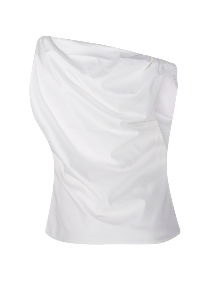 RÓHE twisted draped top outlook