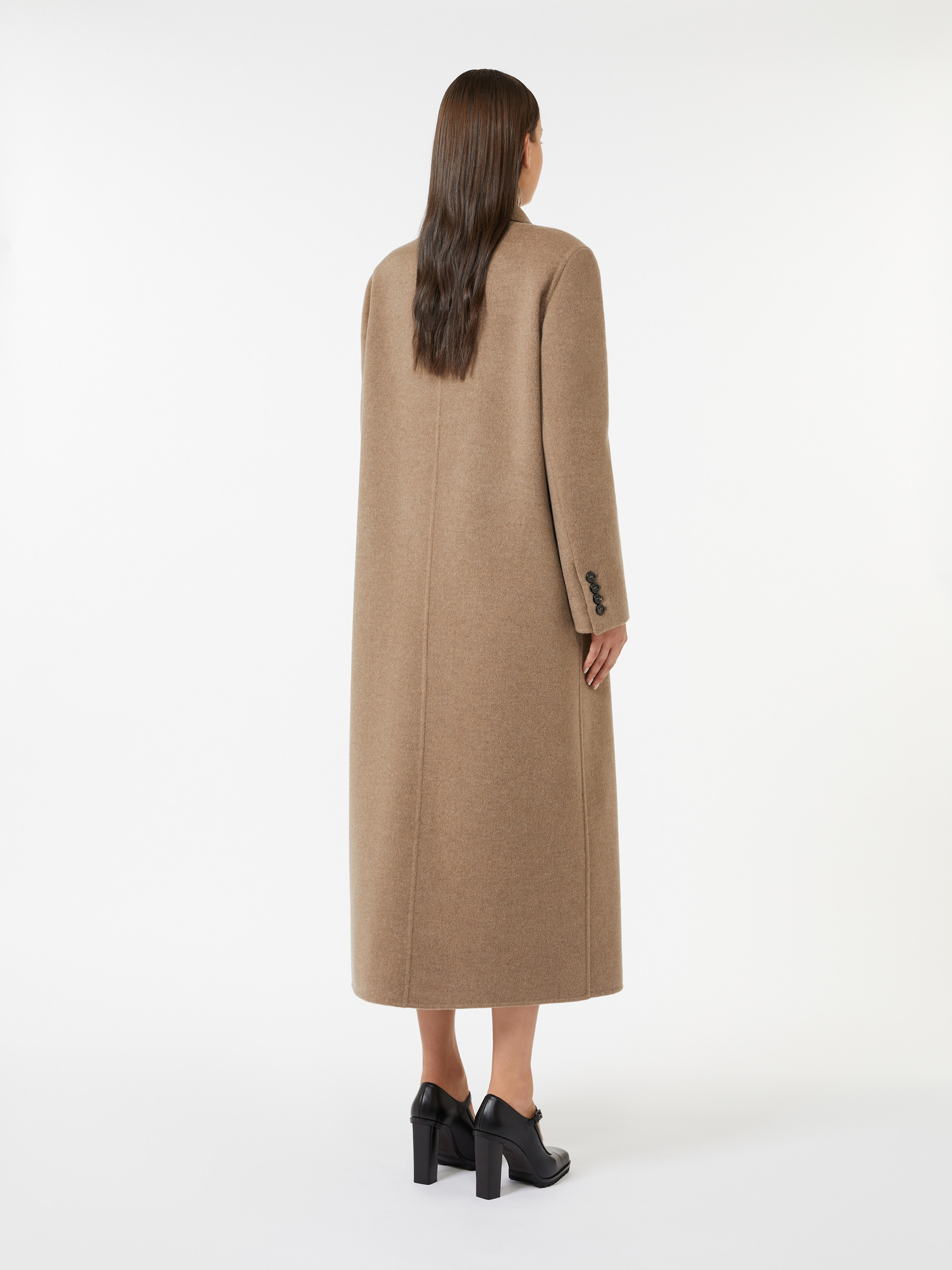 ARMONIA1234 Cashmere broadcloth coat - 4