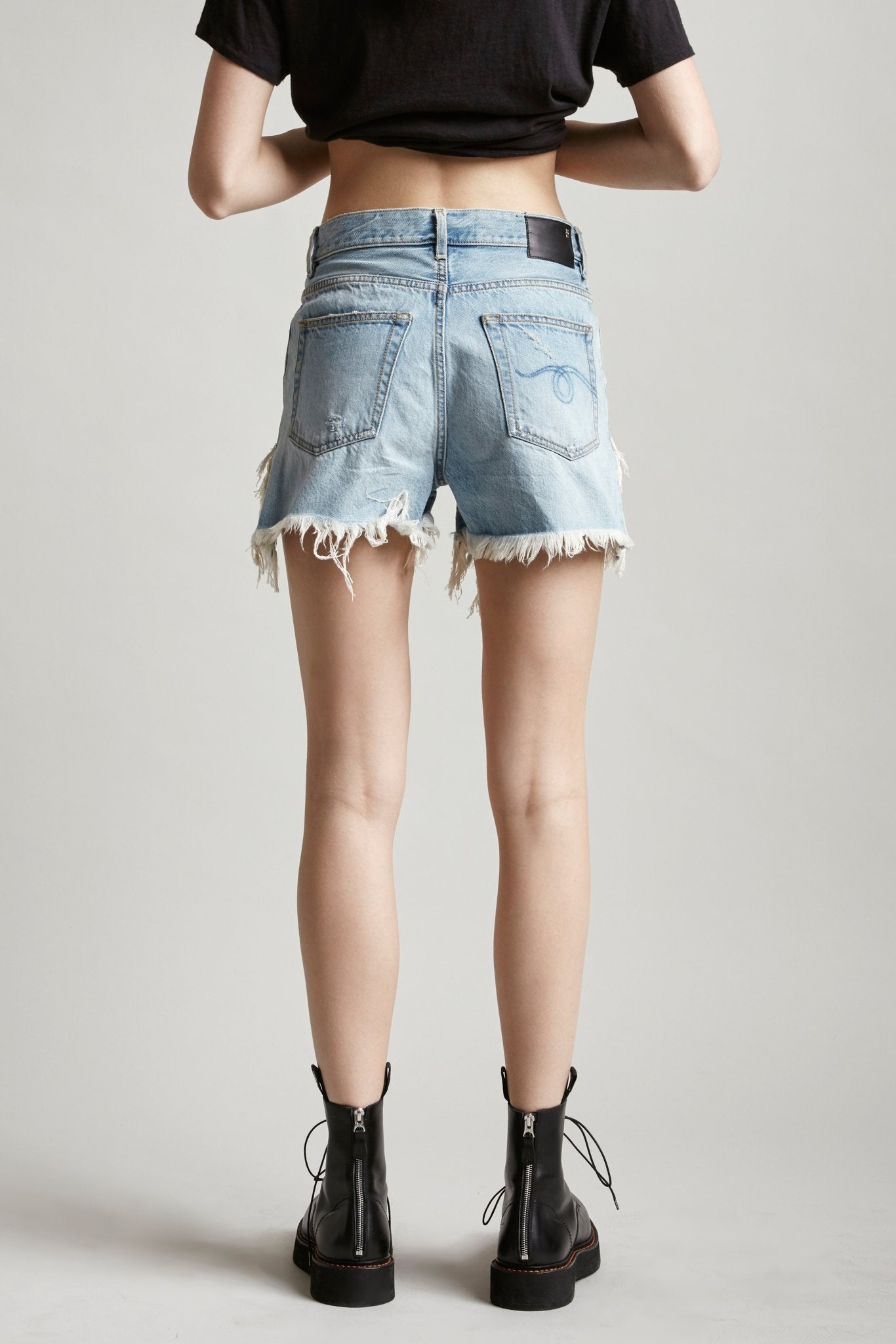 SHREDDED SLOUCH SHORT - TILLY - 4