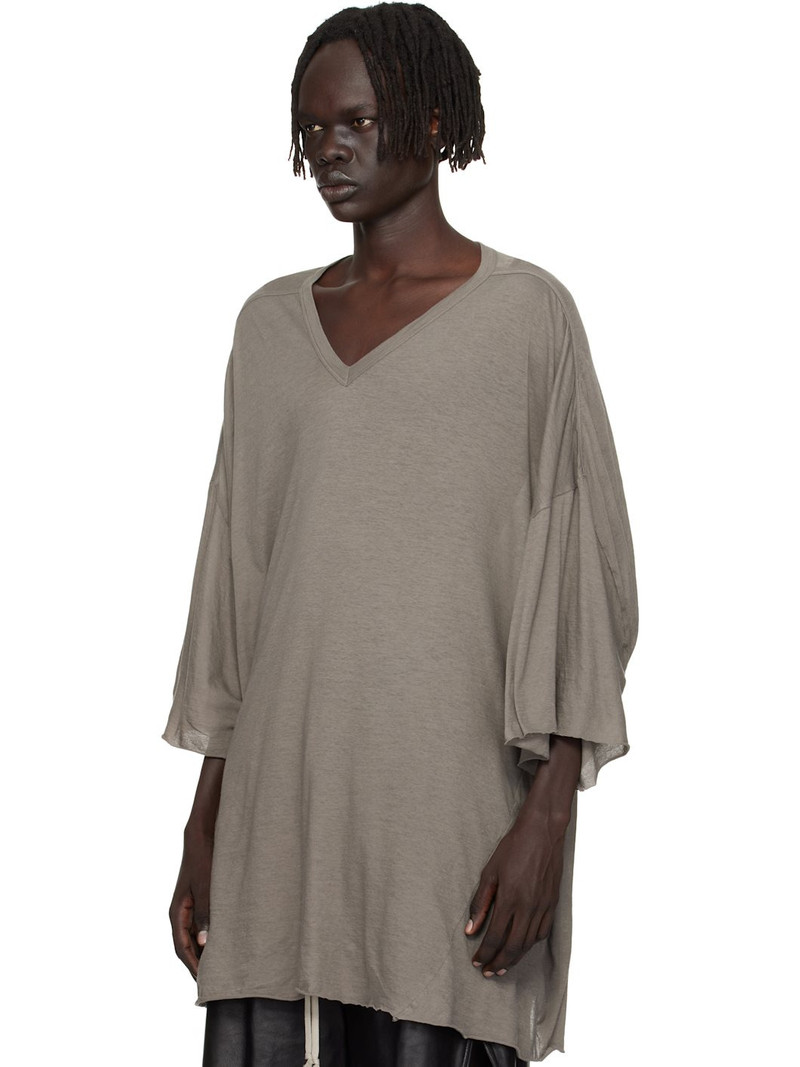 Rick Owens Gray Concordians V Tommy T-shirt outlook