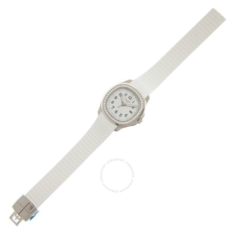 Patek Philippe Aquanaut Luce Quartz Diamond White Dial Ladies Watch 5267-200A-010 - 3