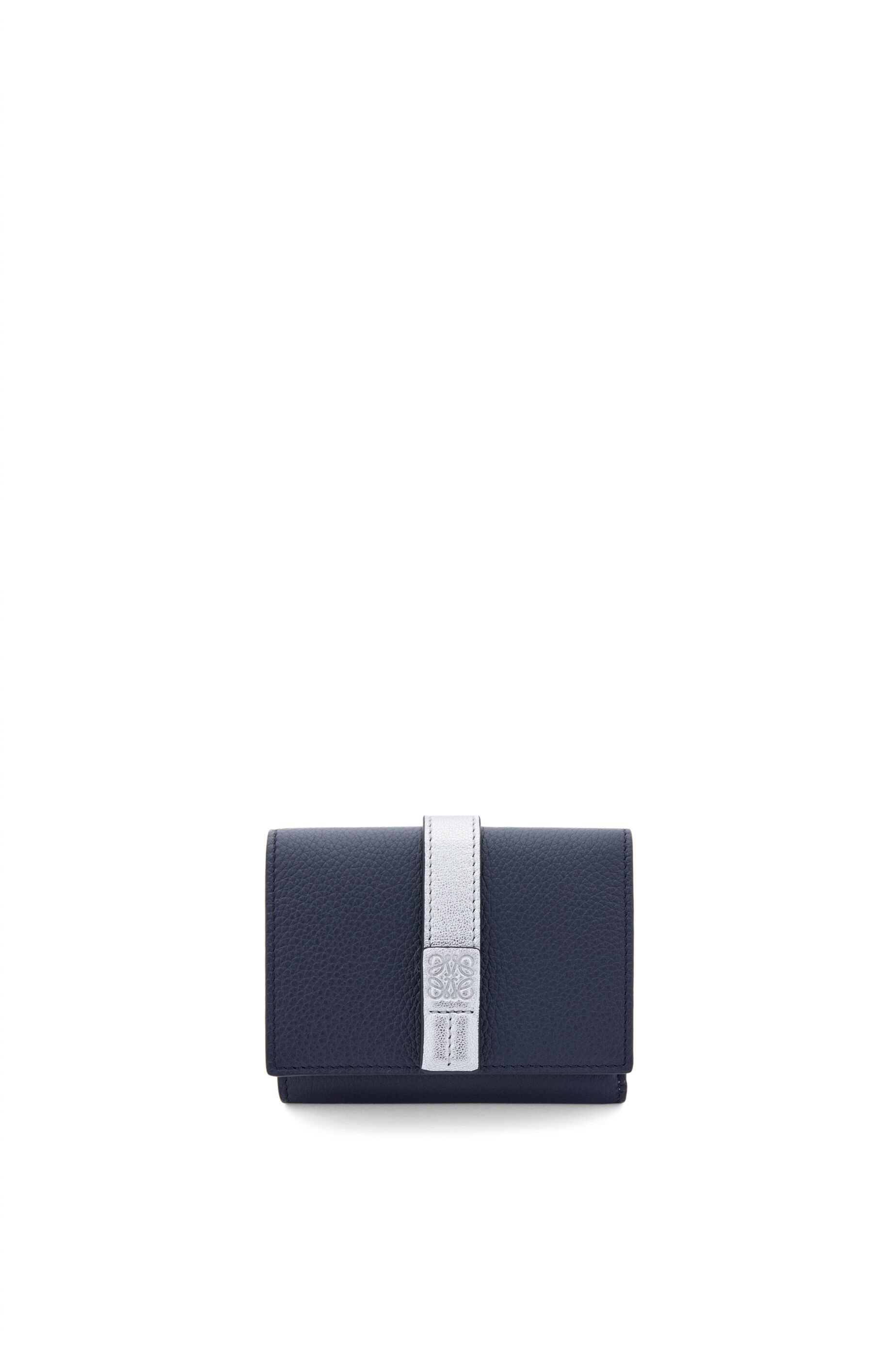 Trifold wallet in soft grained calfskin - 1