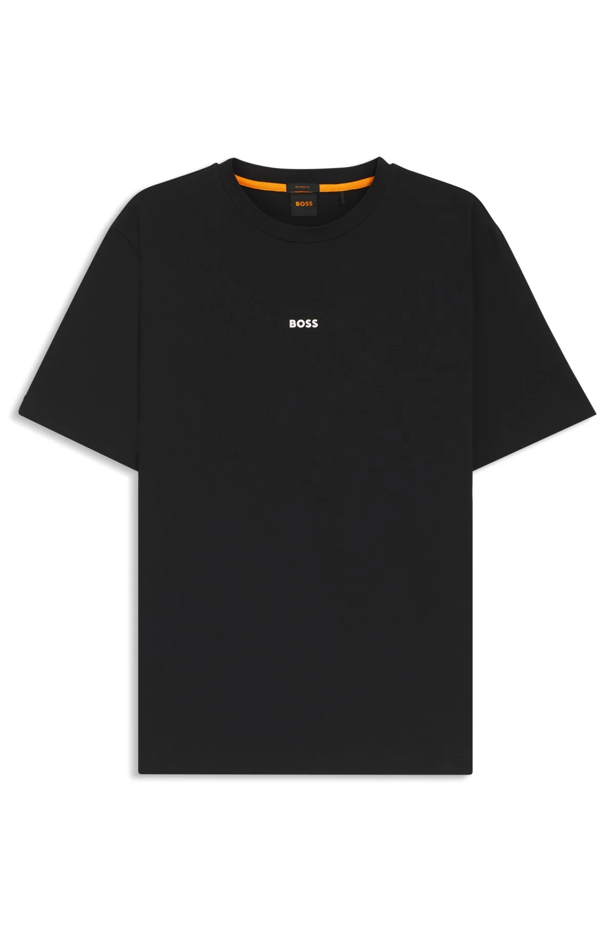RELAXED-FIT T-SHIRT IN STRETCH COTTON WITH LOGO PRINT - 1