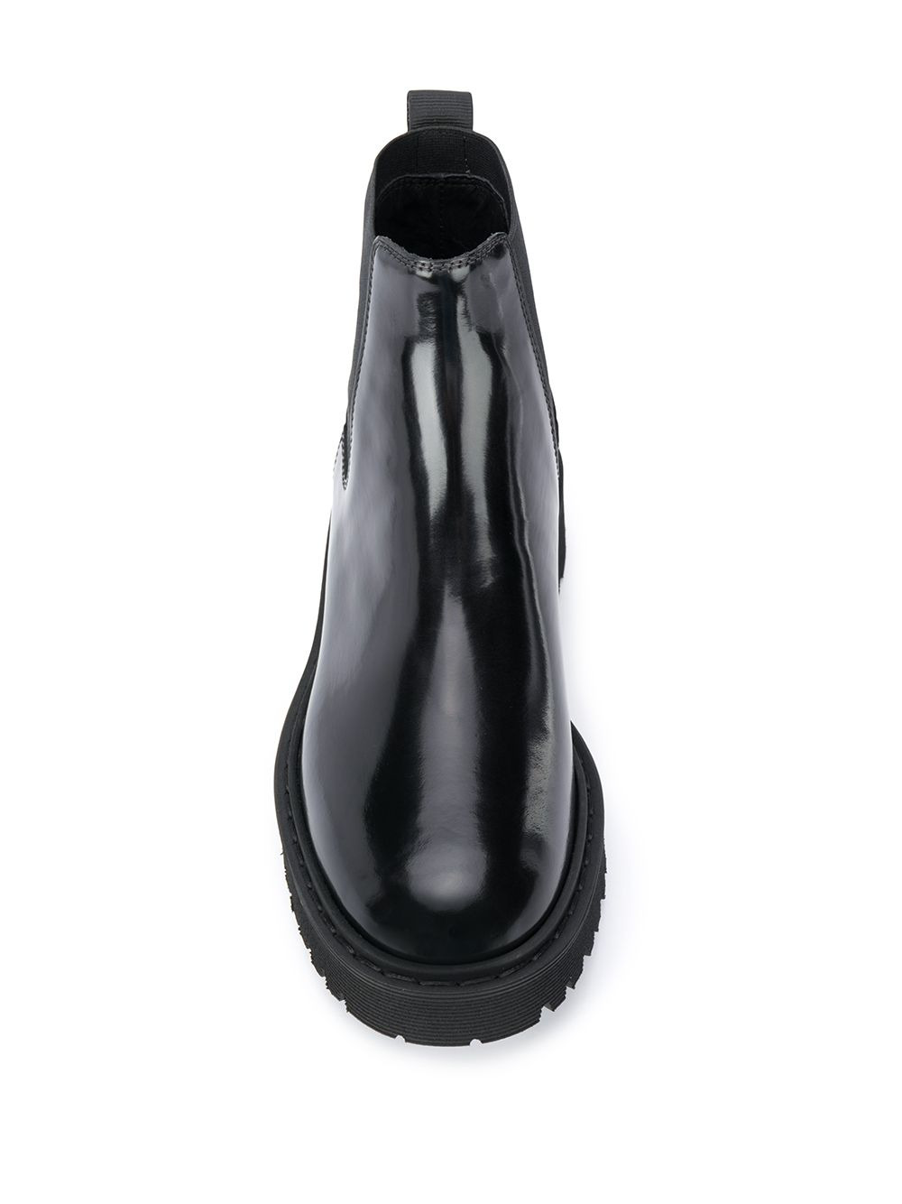 patent leather chelsea boots - 4