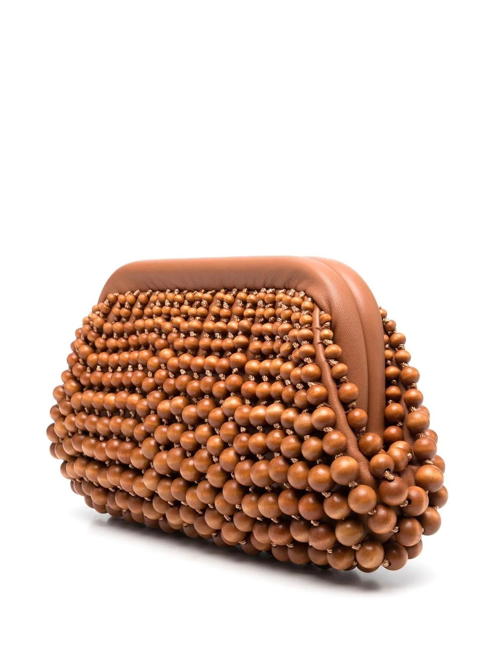 bead-embellished clutch bag - 3