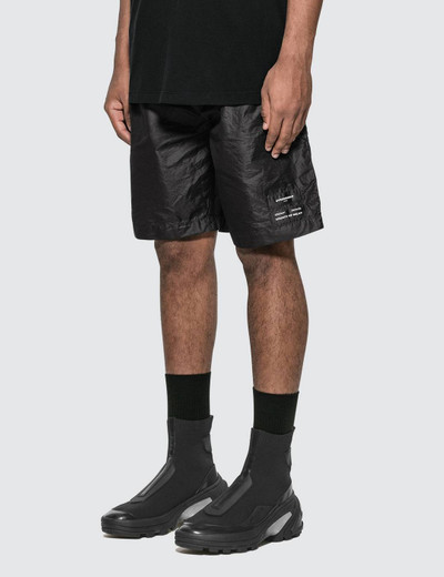 Marcelo Burlon County Of Milan Logo Zipped Shorts outlook