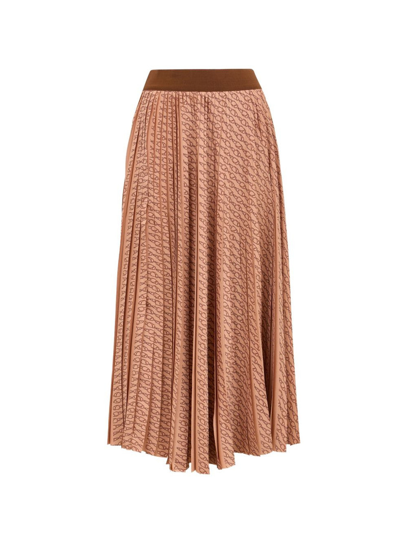 graphic pleated skirt 1