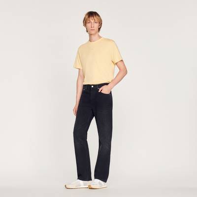 Sandro Organic cotton straight-leg jeans outlook