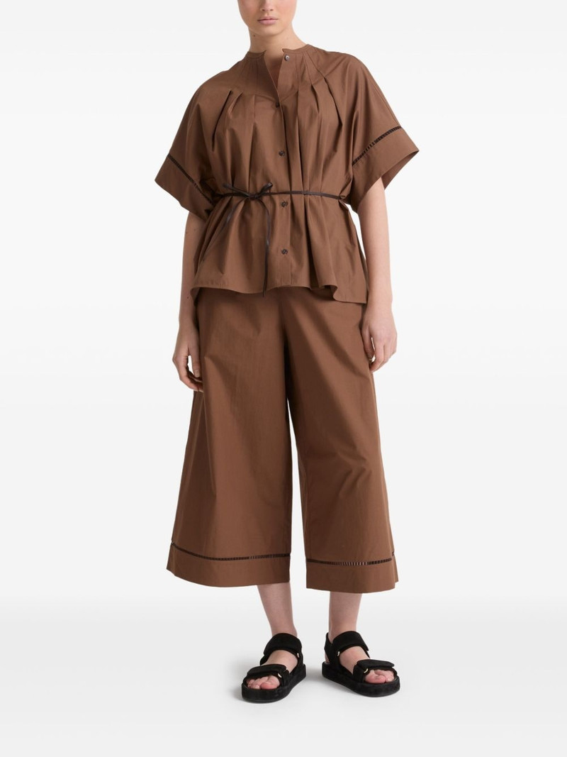 Yves Salomon cropped trousers outlook