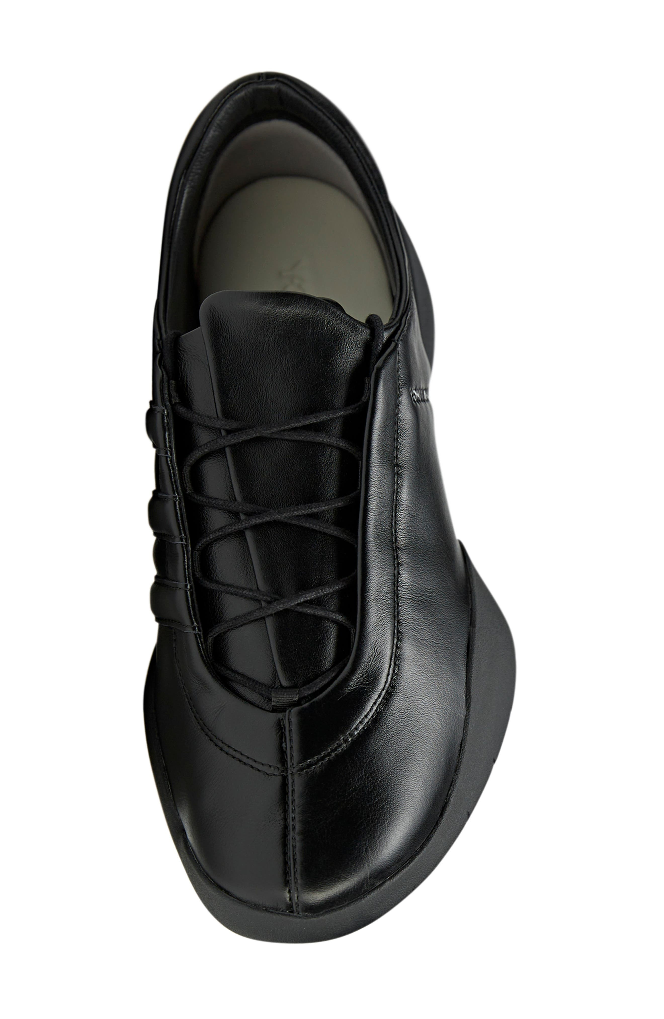 Y-3 Gender Inclusive Regu Low Top Sneaker in Black/Black/Black at Nordstrom - 4
