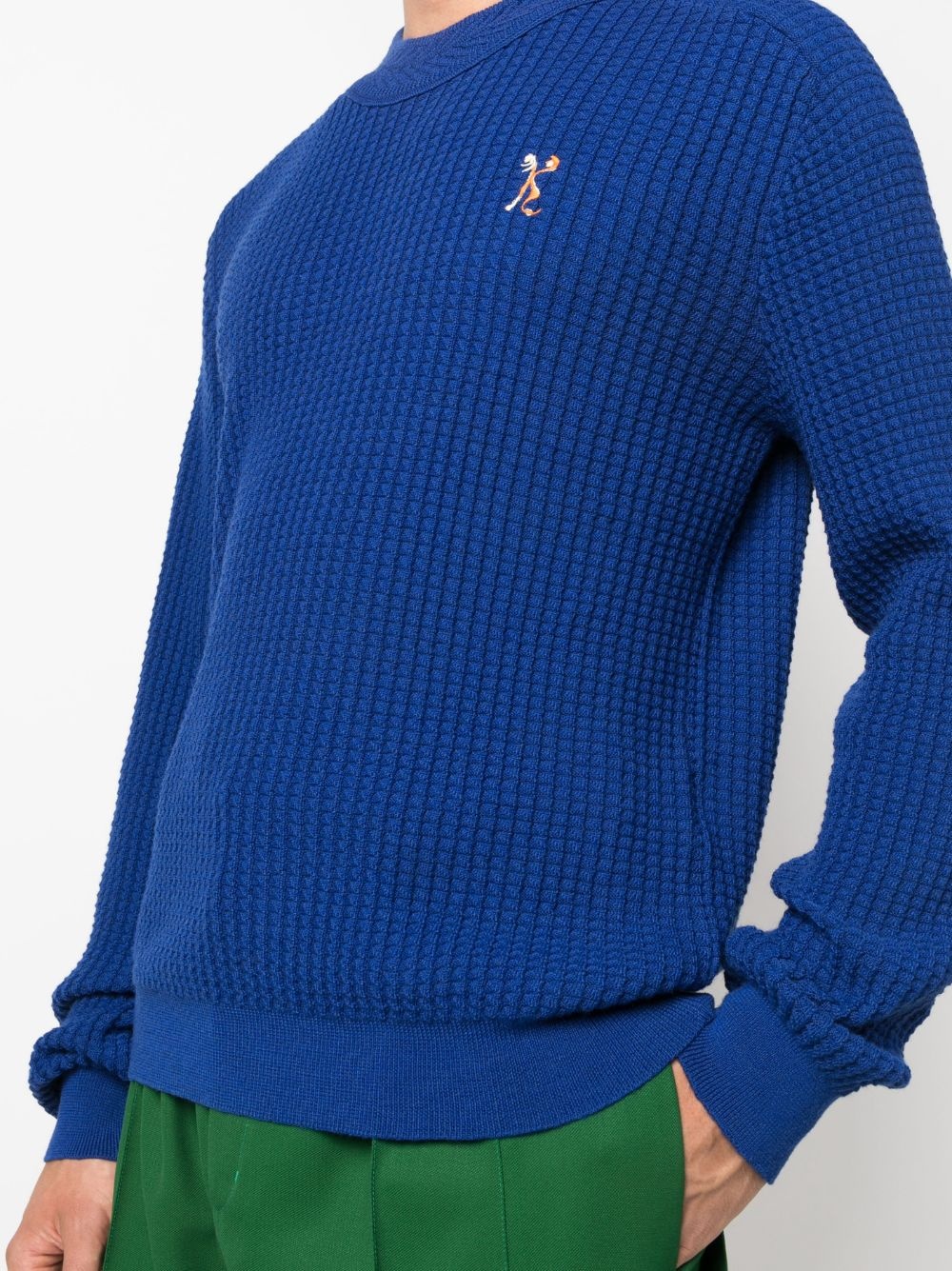 Kiko Kostadinov Sorelle Jumper in Navy | notreshop | REVERSIBLE Kiko Kostadinov Sorelle Jumper in Navy | notreshop | REVERSIBLE