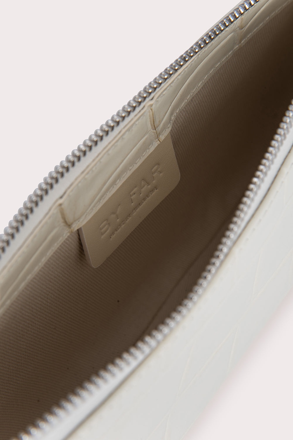 Rachel Cream Maxi Croco Embossed Leather - 7