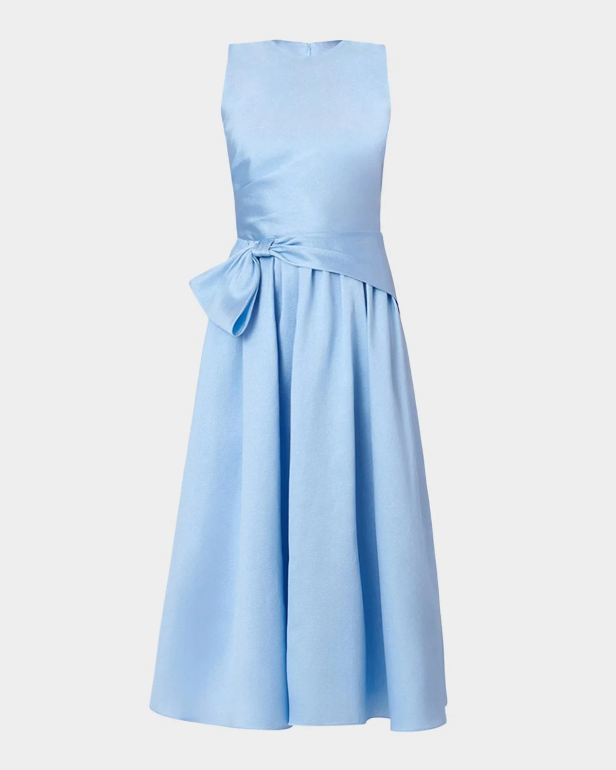 Remy Sleeveless Draped A-Line Midi Dress - 1