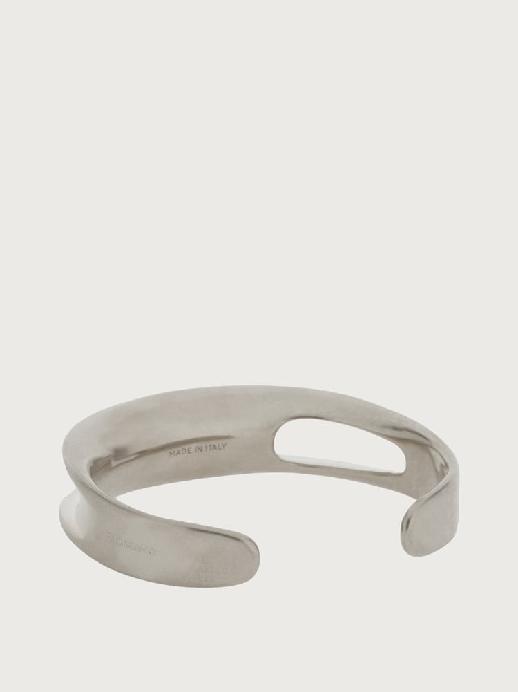 ASYMMETRICAL SCULPTURAL BRACELET - L - 3