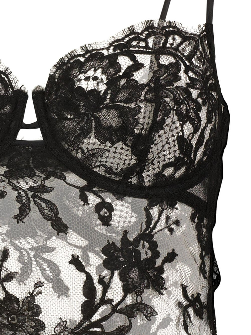KIKI DE MONTPARNASSE Camille lace slip dress outlook
