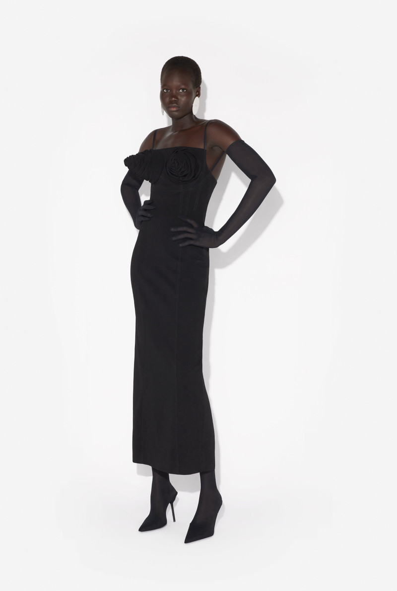 THE BLACK CONICAL BRA CUP DRESS 1