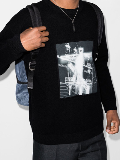 Givenchy x Browns 50 Address crew neck jumper outlook