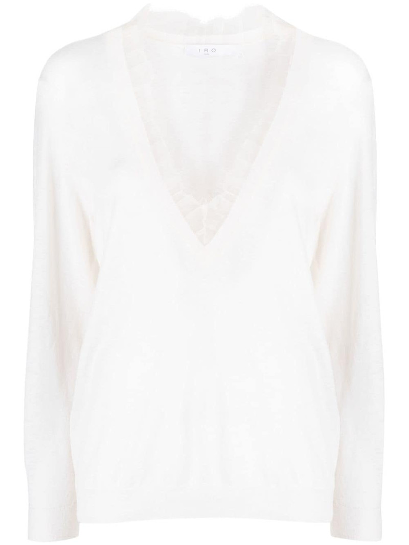 Haby lace-detail jumper 1