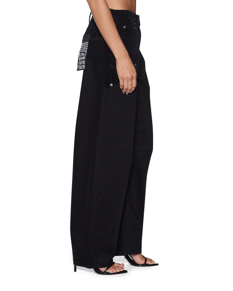 Ksubi BARREL JEAN SALOON BLACK outlook