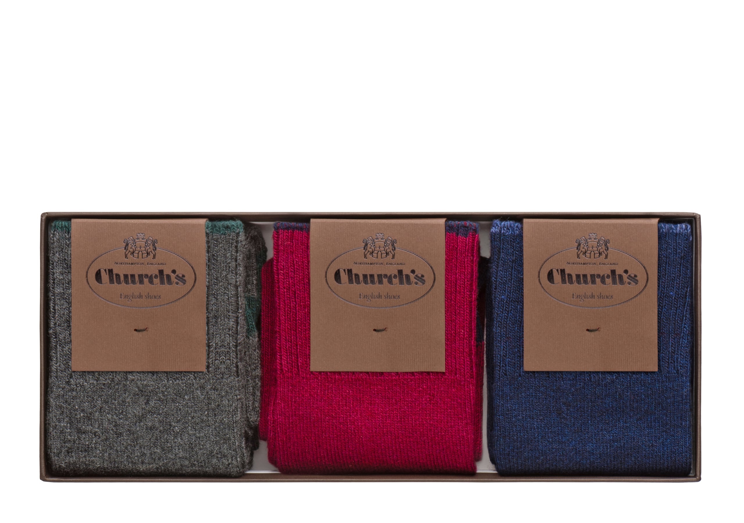 Three-pack long socks
Cashmere Long Blue - 2