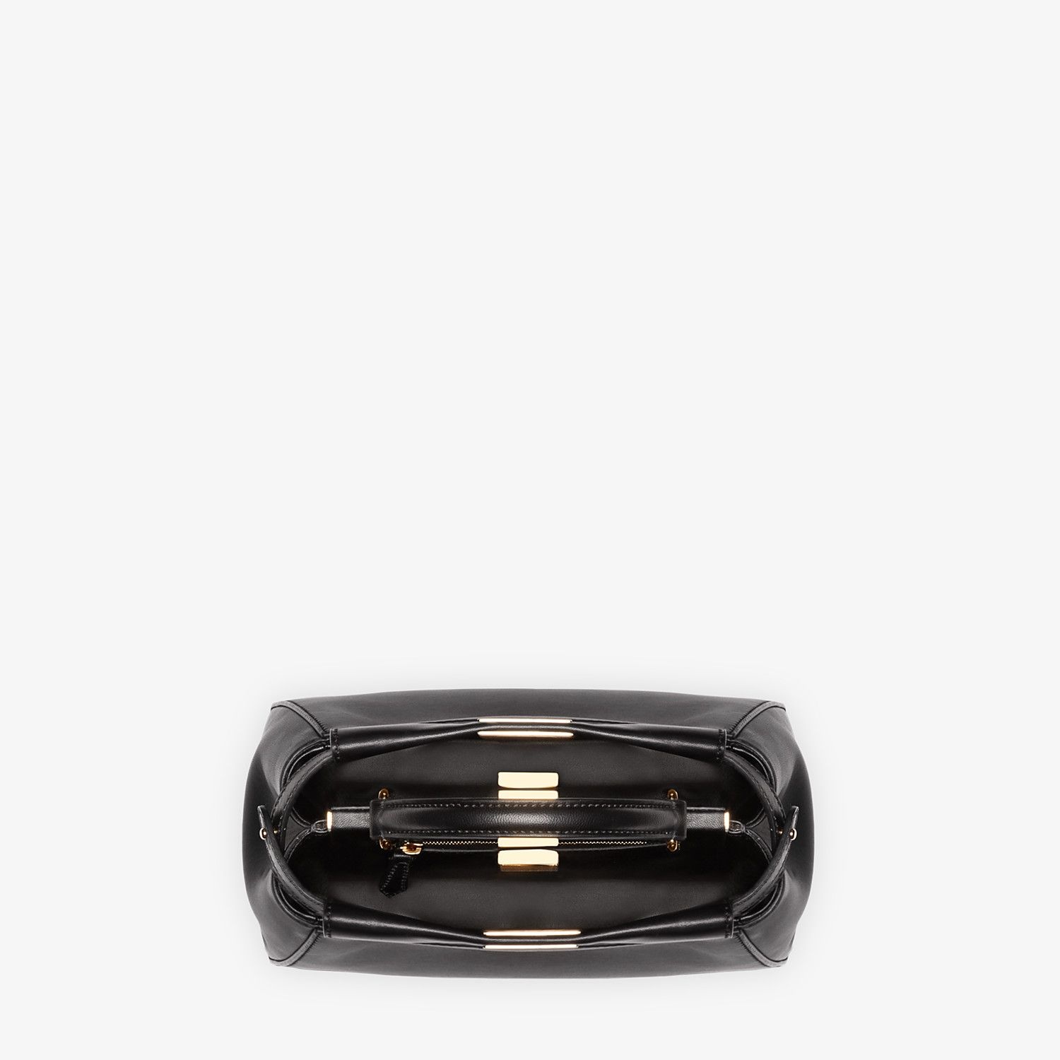 Black nappa handbag - 5