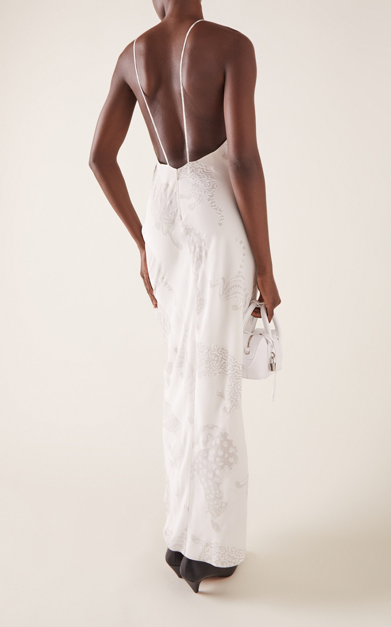 Wild Cat Silk Gown neutral 4