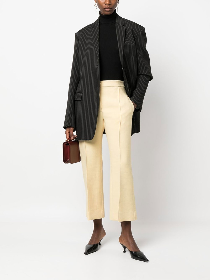 Jil Sander flared cropped trousers outlook