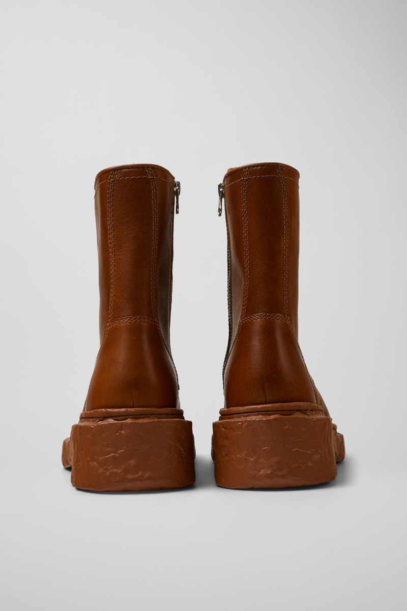 CAMPERLAB Brown Leather Medium Boots outlook