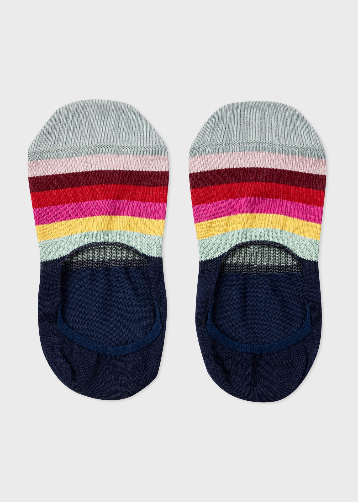 Women's Stripe Loafer Socks Three Pack - 5