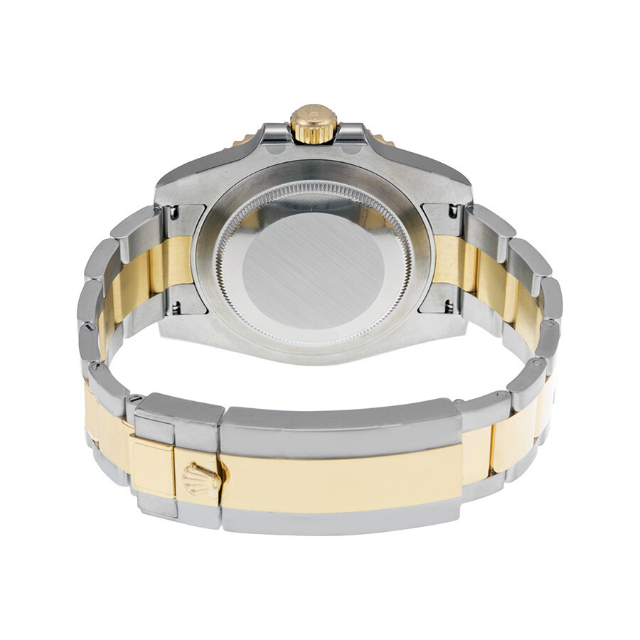 Rolex Submariner Black Dial Stainless Steel and 18K Yellow Gold Oyster Bracelet Automatic Men's Watc - 3